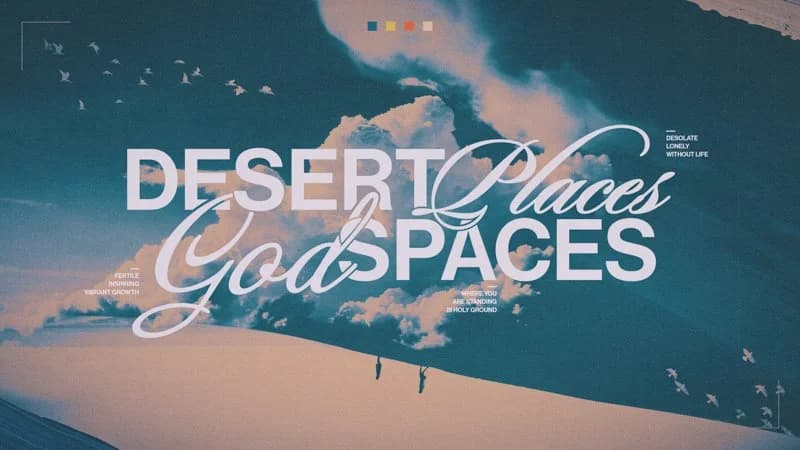 Desert Places God Spaces